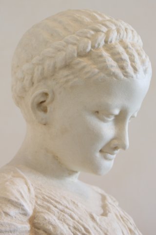 Mädchenkopf