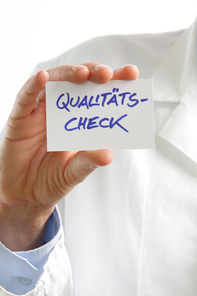 Qualitäts Check Abstrich-Material Qualitäts Check Abstrich-Material